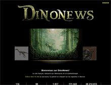 Tablet Screenshot of dinonews.net